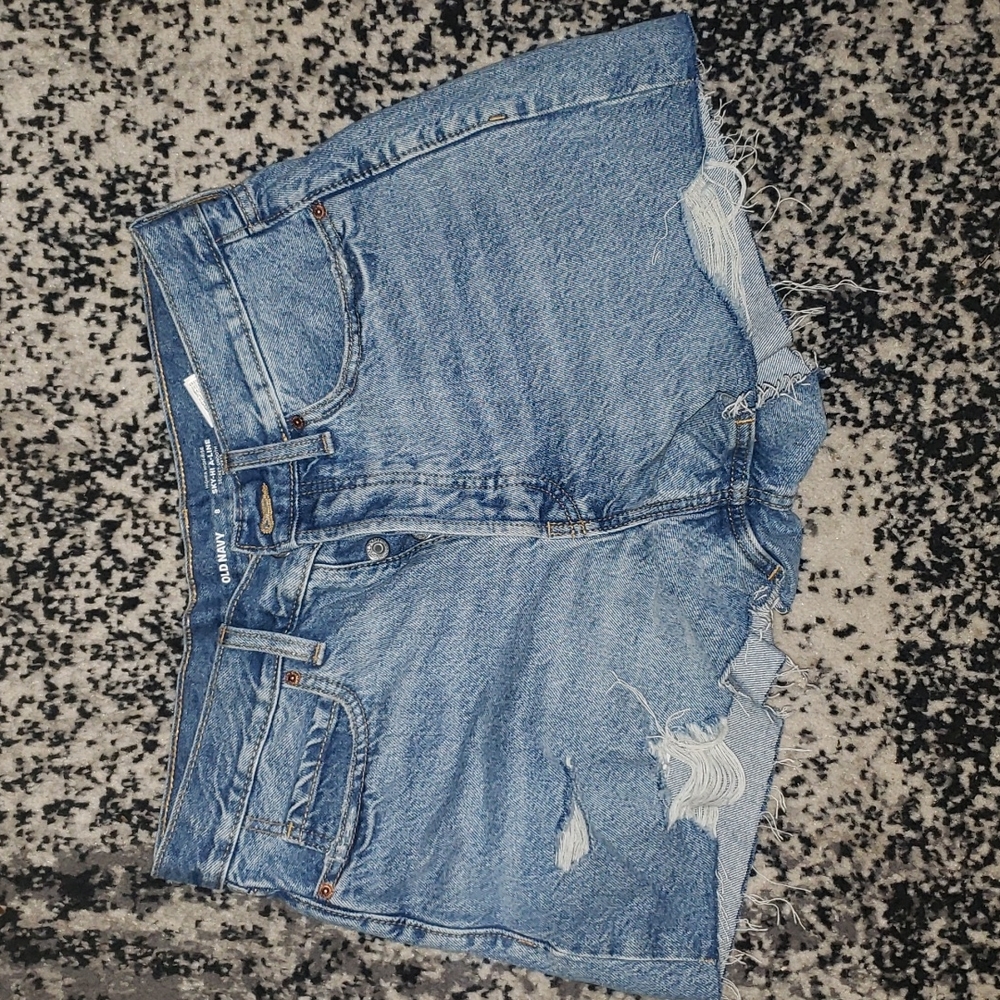 Old navy higher high rise sky hi a-line shorts